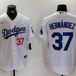 dodgers #37 home jersey in 5XL