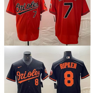 Orioles 2 custom jerseys