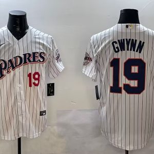 padres 19 Gwynn pinstrips jersey